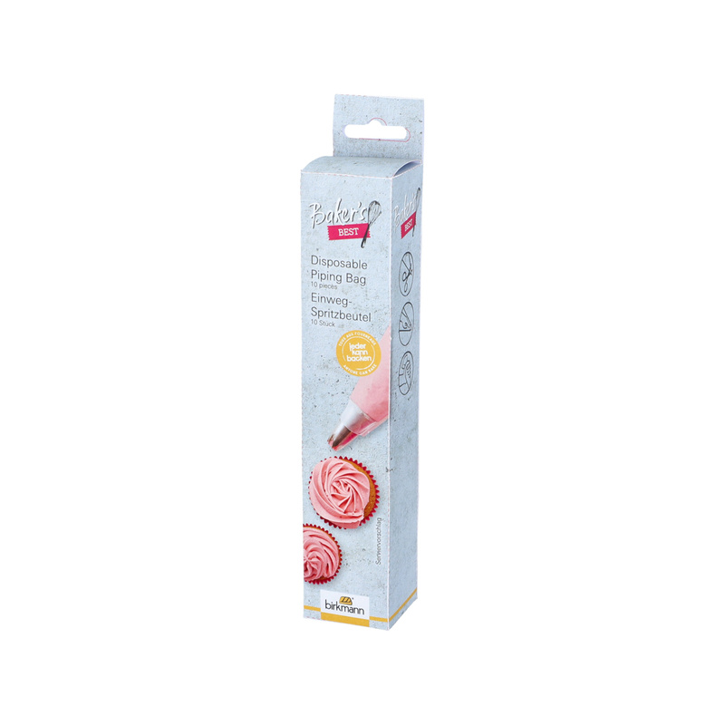 Birkmann - Rękawy cukiernicze jednorazowe 10 szt. 41 cm Baker's Best