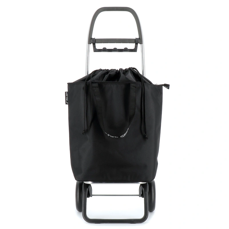 Rolser - Wózek na zakupy Mini Bag Plus MF 2L czarny