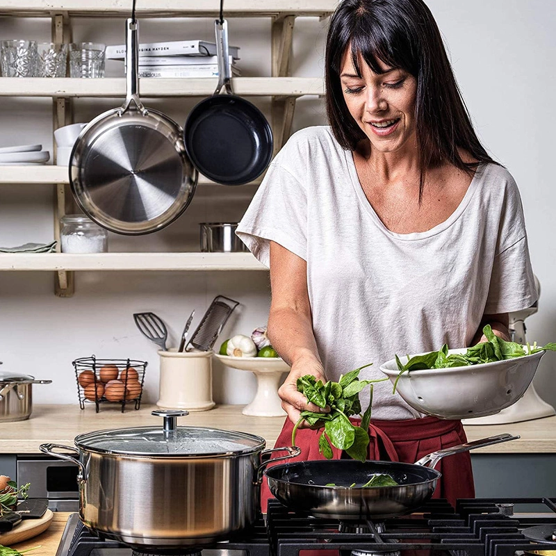 KitchenAid - Patelnia stalowa z powłoką 24 cm