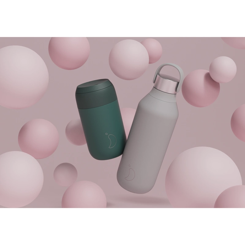 Chilly's Bottles - Butelka termiczna Chilly's 500ml Szary Series 2