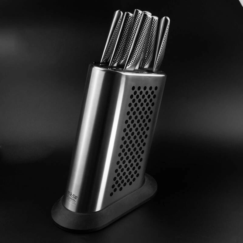 Global – zestaw 8 noży w bloku