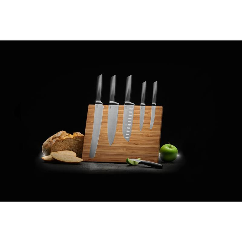 Lurch - nóż Santoku z rowkami, 17 cm Tango