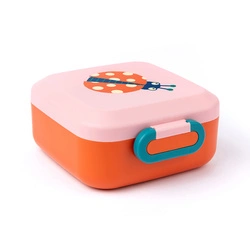 Lunchbox dla dzieci Rikko Poppy Flamingo LADYBUG