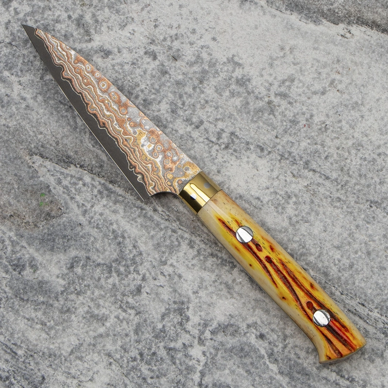 Takeshi Saji - OBB Black VG-10 Color Nóż do obierania 9 cm