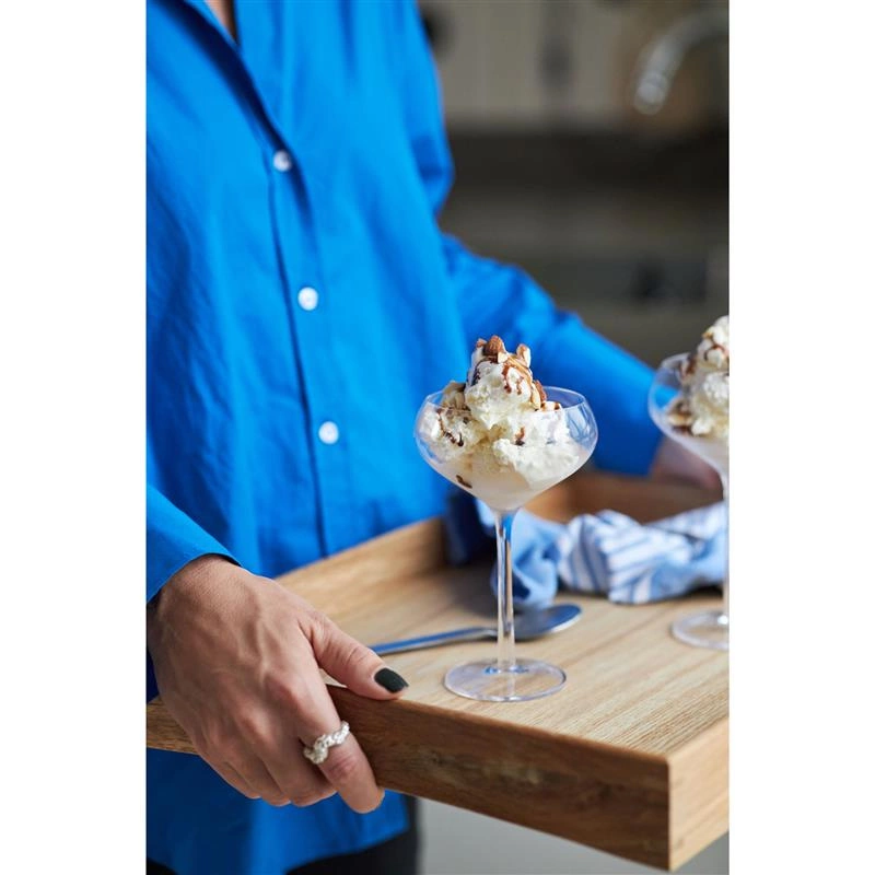 Sagaform - serwetki Ella Hamam, 4 szt., 45 x 45 cm, bawełna organiczna, niebieskie Outdoor