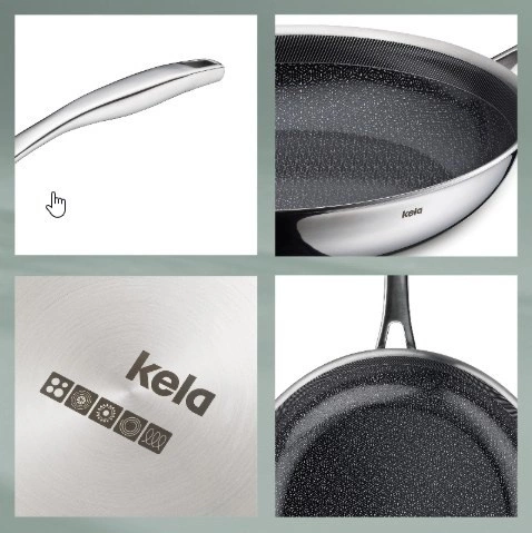 Kela - Patelnia z powłoką strukturalną 28cm Flavoria