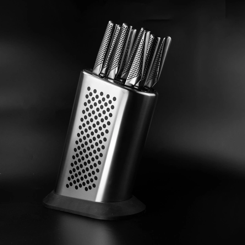 Global – zestaw 8 noży w bloku