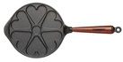 Skeppshult - TRADITIONAL Patelnia do naleśników serca - 23 cm, czarny