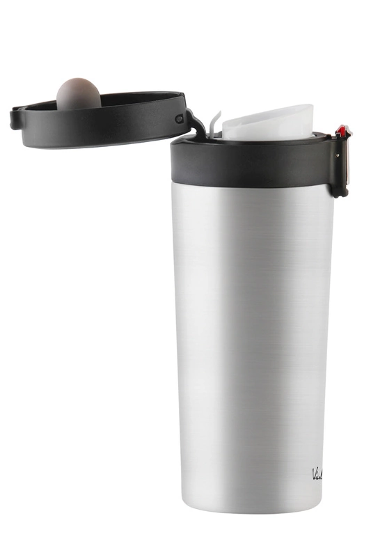 Vialli Design - Kubek termiczny 400ml FUORI stal mat