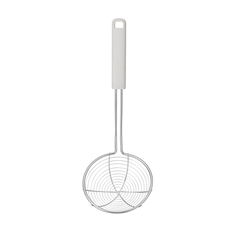 KitchenAid Culinary Tools - chiński cedzak Porcelain White