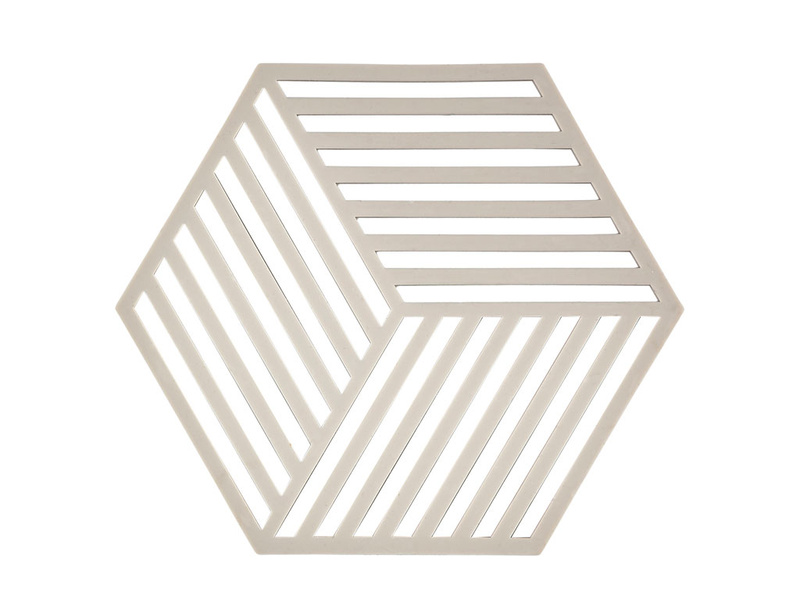 Zone Denmark - Podkładka pod naczynia Hexagon jasnoszara