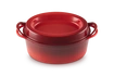 Le Creuset - brytfanna żeliwna Doufeu owalna 32 cm 7,2 l wiśniowy