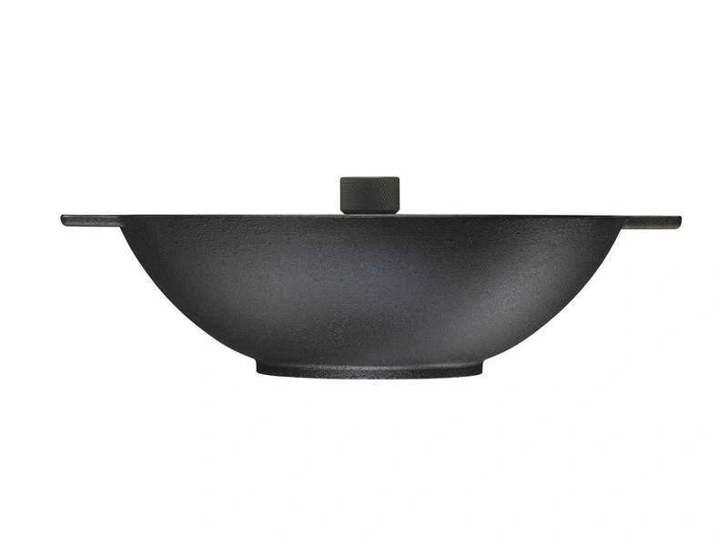 Skeppshult - NOIR Wok żeliwny - 34 cm, czarny
