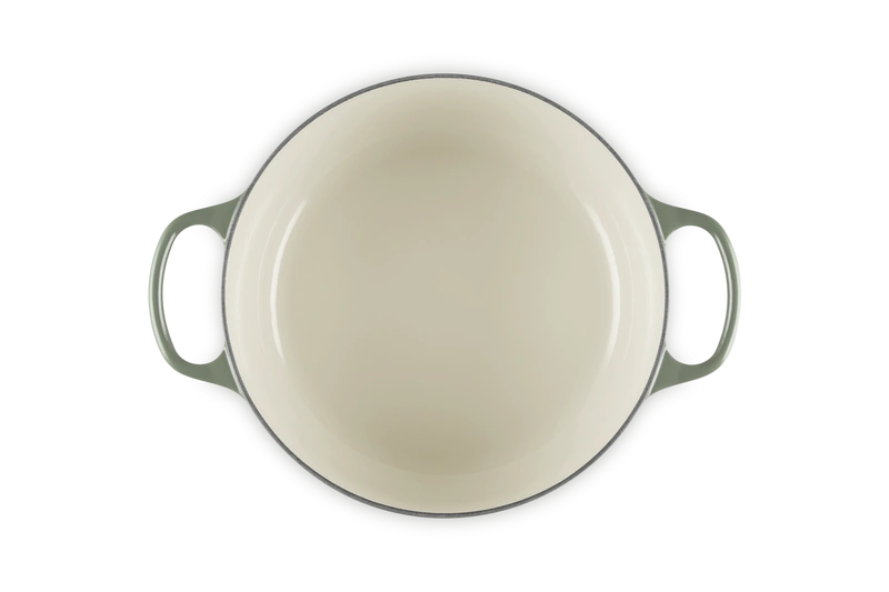 Le Creuset brytfanna żeliwna emaliowana Signature okrągła 26 cm 5,3l thyme