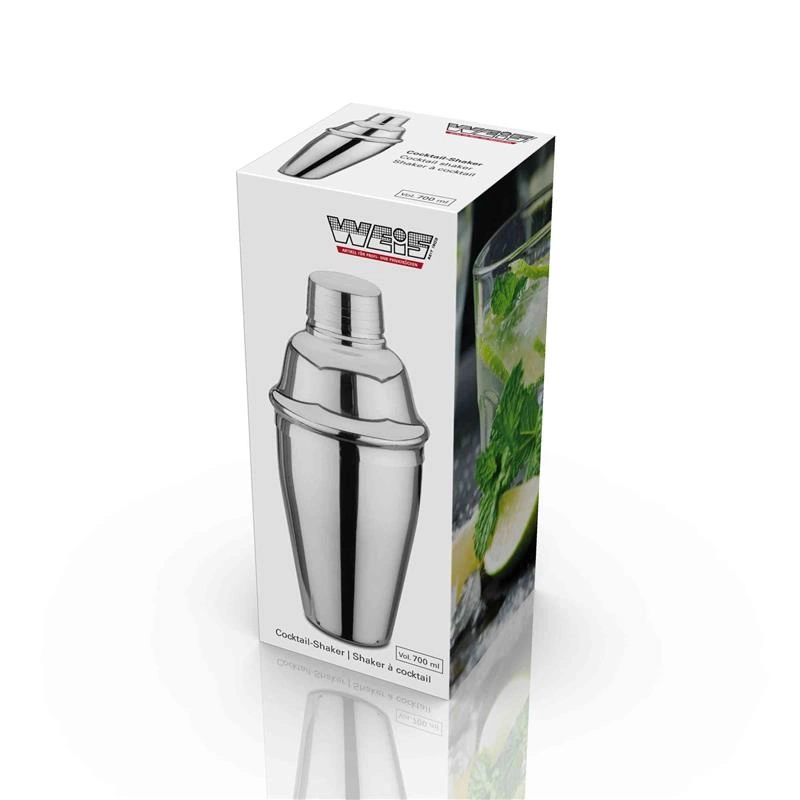 Weis - Shaker do drinków stal polerowana 700 ml