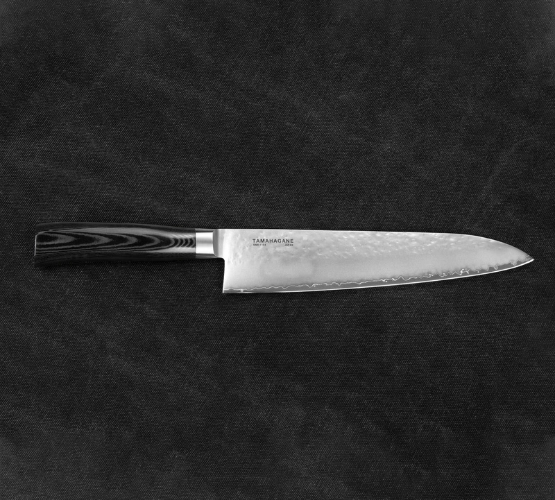 Tamahagane - Tsubame Black Nóż Szefa 24cm