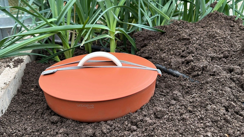 Urbalive - Podziemny kompostownik 26.5 cm, cynamonowy