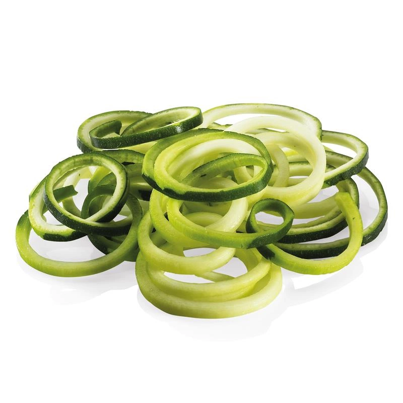 Kuchenprofi - krajacz spiralny do warzyw, 2 grubości nitek, śred. 8,5 x 14,5 cm Julienna