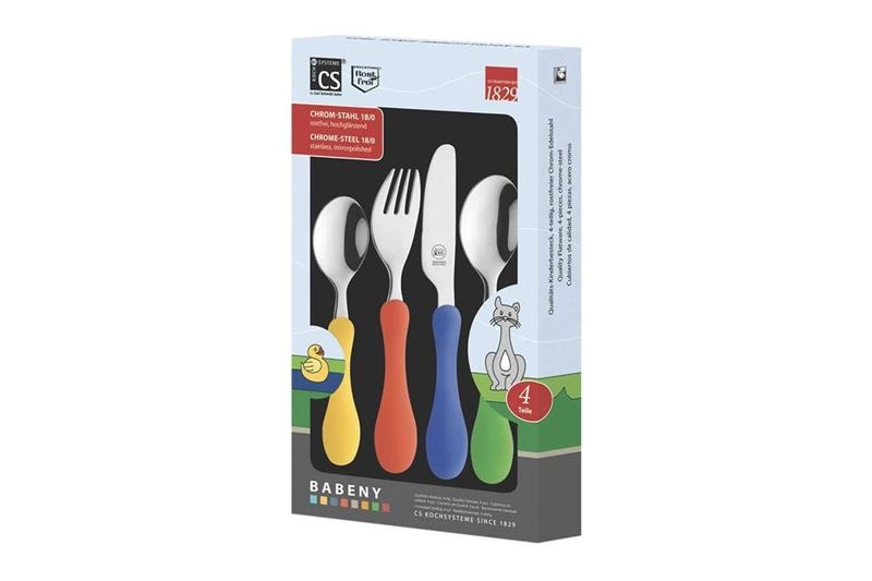 Carl Schmidt - Sztućce dla dzieci Babeny 4 el. 18/0