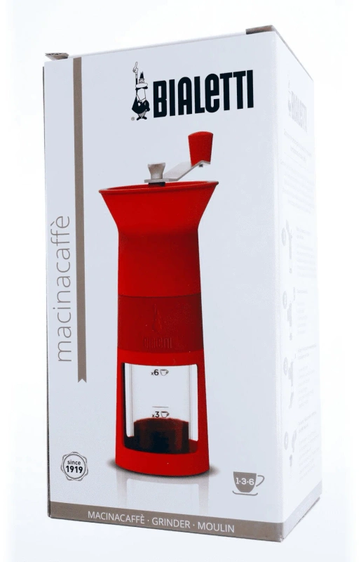 Bialetti - ręczny młynek do kawy ceramiczne żarna