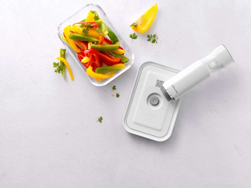 Zwilling - zestaw 3 szklanych pojemników prostokątnych Fresh & Save