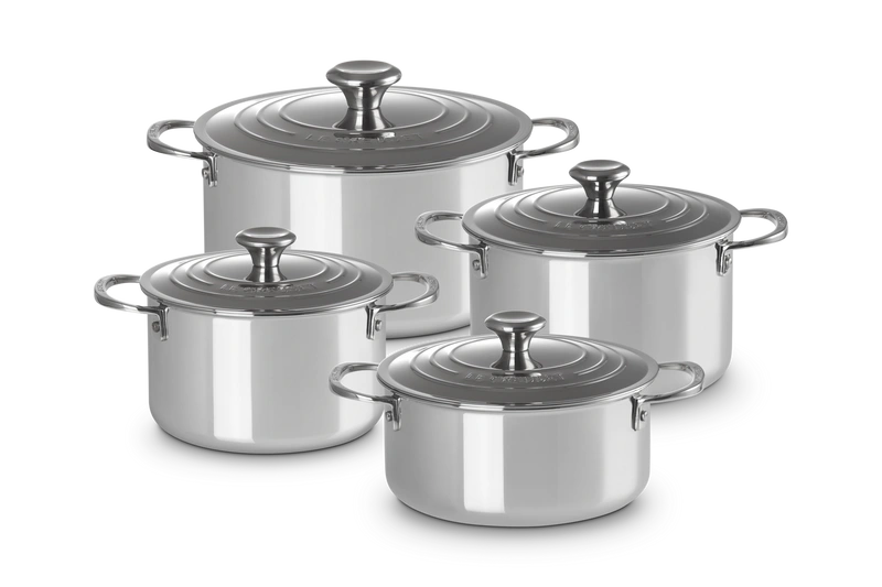 Le Creuset 3-ply zestaw czterech garnków