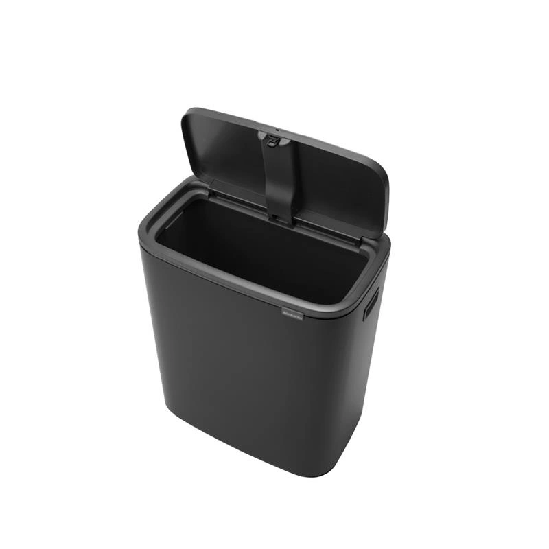 Brabantia - Kosz na śmieci Touch Bin BO 60l czarny mat