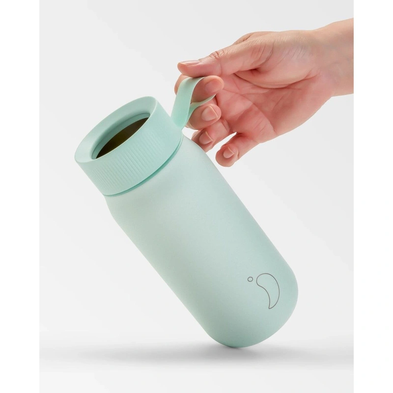 Chilly's Bottles - Termiczny kubek 2w1 ze słomką | 750ml | Miętowy