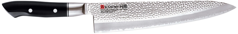 Kasumi - Nóż szefa kuchni kuty VG10 HM dł. 24 cm młotkowany