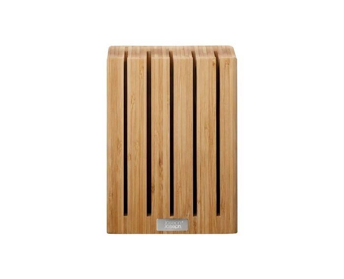 Joseph Joseph - Zestaw 5 noży w bloku bambusowym, Elevate Steel