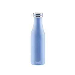 Lurch - butelka termiczna, stalowa, 0,5 l, niebieska perłowa