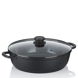 Kela - Naczynie okrągłe 5l +pokrywa szklana Atura