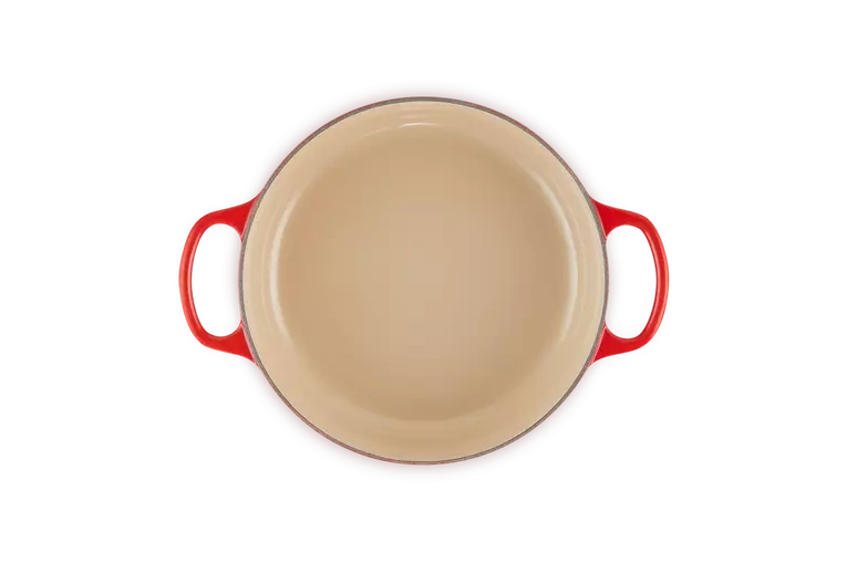 Le Creuset - garnek żeliwny Gourmet 24 cm 3,1 l wiśniowy