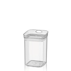 Kela - plastikowy pojemnik kuchenny, 10,5x10,5x15,5 cm, 0,8 l Jule