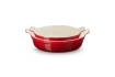 Le Creuset - Kamionkowy zestaw 2 okrągłych form do pieczenia Heritage 20cm/24cm Wiśniowe