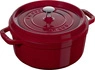 Staub - LA COCOTTE Garnek żeliwny okrągły 5.2 ltr bordeaux
