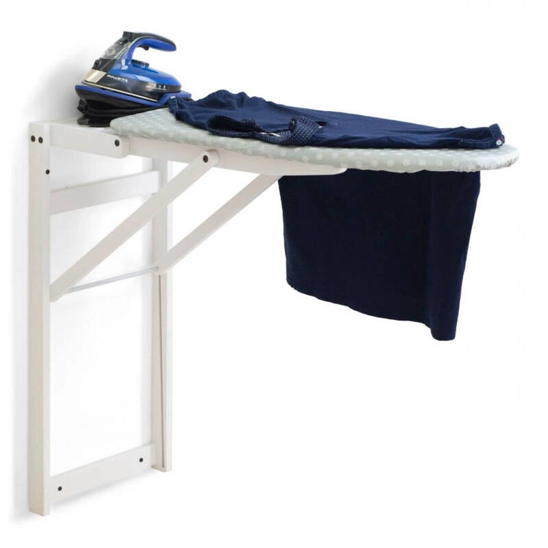 ARREDAMENTI - STIROJOLLY Deska do prasowania do zawieszenia na ścianę - 108 x 40 cm, Biały