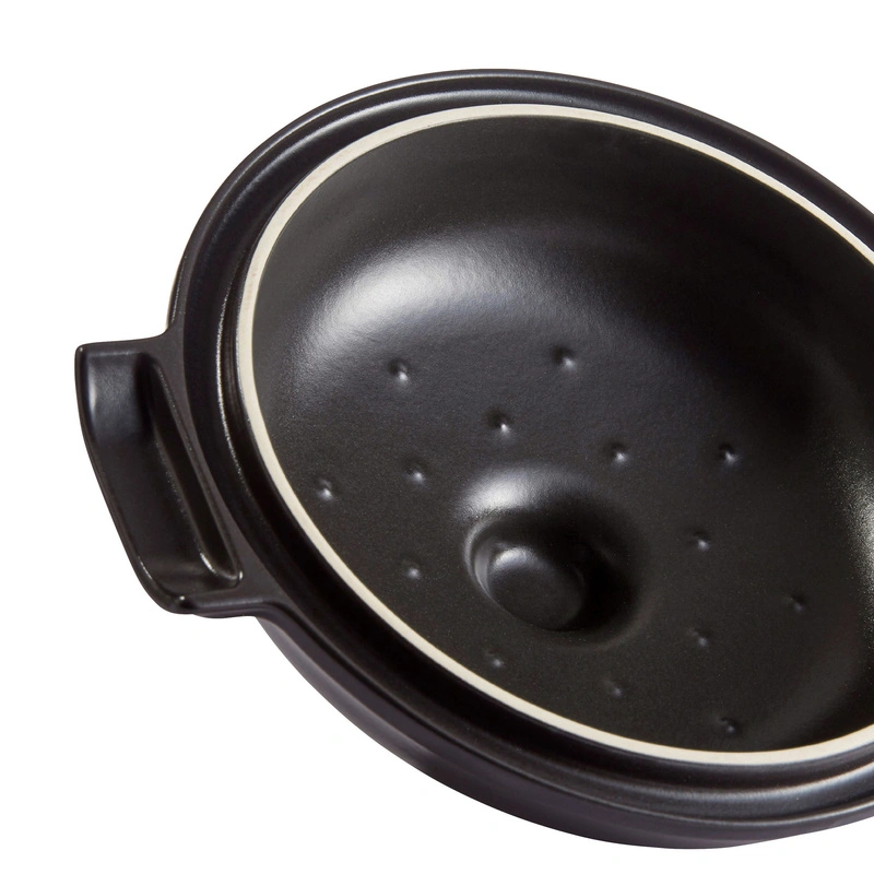 Emile Henry - Garnek ceramiczny "Delight" na indukcję 2,5 L - czarny DP