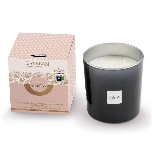 Esteban - Świeca zapachowa 450g Iris Cachemire