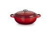 Le Creuset - garnek żeliwny do gulaszu 2,2 l 22 cm wiśniowy