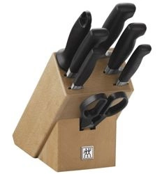 Zwilling - zestaw noży kuchennych w bloku Four Star 8 części