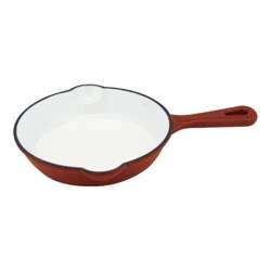 Ilsa - Mini patelnia żeliwna ?16 cm czerwona