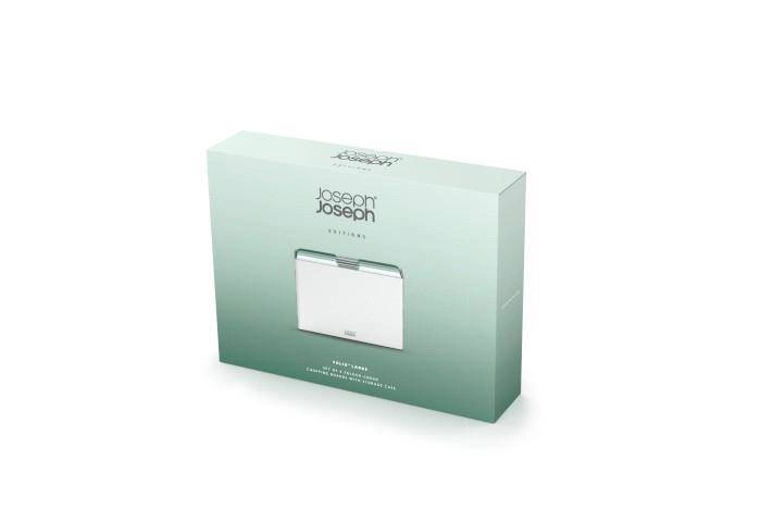 Joseph Joseph - Zestaw 4 desek do krojenia L Folio Steel Sage