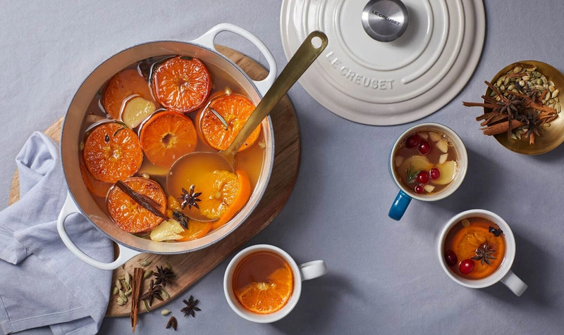 Le Creuset - brytfanna żeliwna emaliowana Signature okrągła 22 cm 3,3 l biały