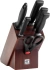 Zwilling - zestaw noży kuchennych w bloku Vier Sterne 7 elementów