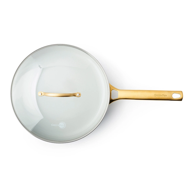 GreenPan - Patelnia ceramiczna głęboka PADOVA Sky Blue 28 cm