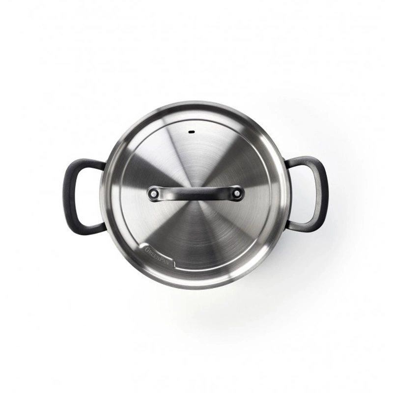 Greenpan - Garnek z pokrywką CRAFT 24 cm - 4,9L