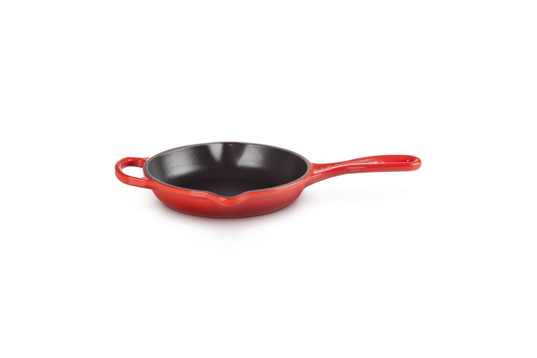 Le Creuset - patelnia żeliwna o smażenia i serwowania 16 cm Wiśniowy