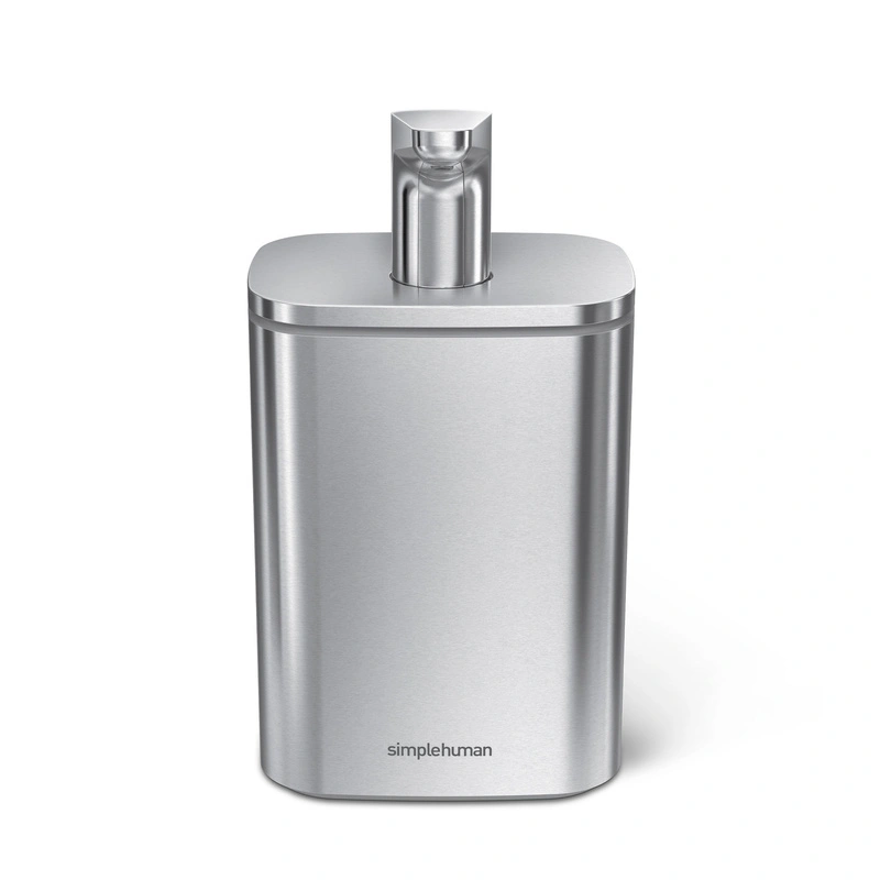 simplehuman - Dozownik do mydła z pompką 473ml stal matowa