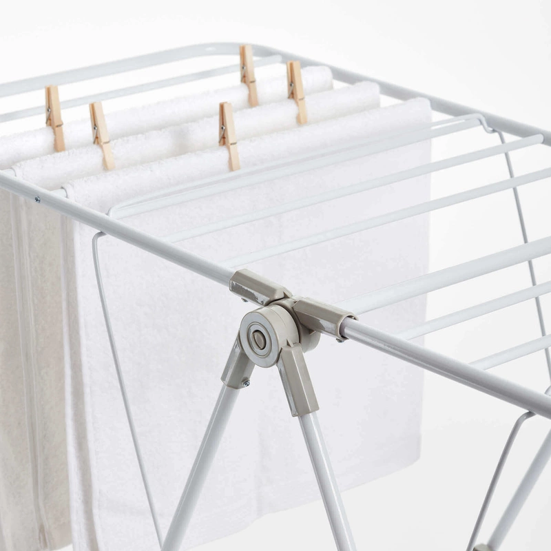 RAYEN - Suszarka na pranie z uchwytami na buty